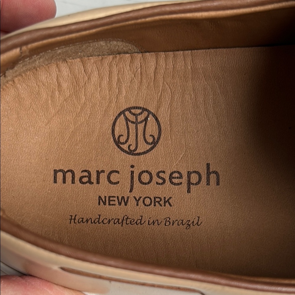 Marc Joseph New York Leather Tassel Loafers Style 658025 Size 10 NEW - Picture 2 of 12